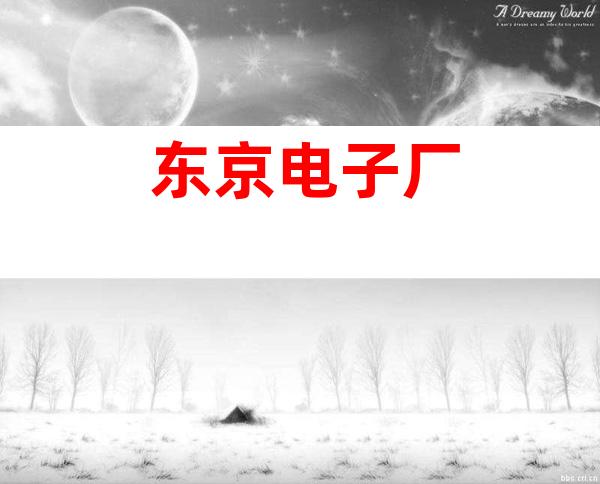东京电子厂